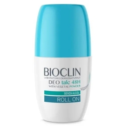 Bioclin Deo Talc 48H - Deodorante Per Pelli Sensibili Roll-On 50 ml