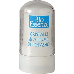 Bioessenze Cristalli di Allume di Potassio - Deodorante 60 g Stick
