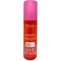 Rougj Crema Solare 50+ SPF Spray Bifasico Azione Anti Età protezione Molto Alta 200 ml