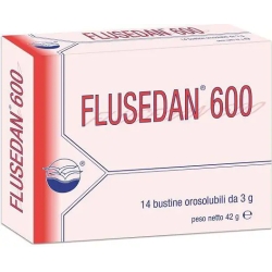 Flusedan 600, 14 bustine - Integratore vie respiratorie