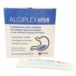 Algiplex 20 Drink Pack Da 10 ml - Integratore Per Il Reflusso Gastro-Esofageo