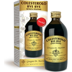 Colesterolo Bye Bye Senza Statine Liquido Analcolico 200 ml - Integratore Per Il Colesterolo