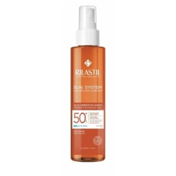 Rilastil Crema Solare 50+ SPF Spray Olio Dermatologico Sun System Protezione Molto Alta 200 ml
