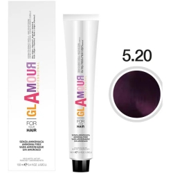 Ammonia Free Hair Color Cream - Crema colorante per capelli n. 5.20 Melanzana
