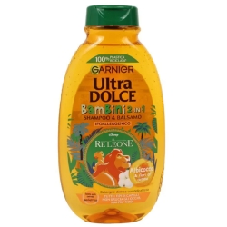 Garnier Ultra Dolce - Bambini 2 in 1 - Shampoo Albicocca & Fiori di cotone 250 Ml