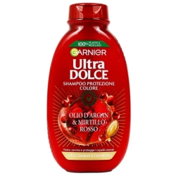 Garnier Ultra Dolce - Olio d'Argan e Mirtillo rosso - Shampoo protezione colore 250 ml