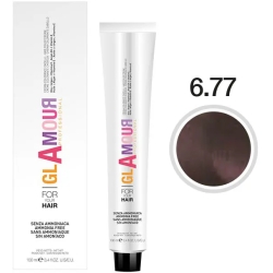 Ammonia Free Hair Color Cream - Crema Colorante Per Capelli N. 6.77 Cappuccino