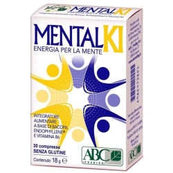 Mentalki 30 compresse - Integratore per la memoria e le funzioni cognitive