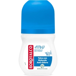 BOROTALCO Attivo Profumo Di Sali Marini - Deodorante 48h Roll-On 50 ml