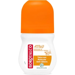 BOROTALCO Attivo Profumo Di Mandarino E Neroli - Deodorante 48h Roll-On 50 ml