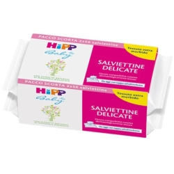 Hipp Salviettine Delicate - 2 X 56 Salviette