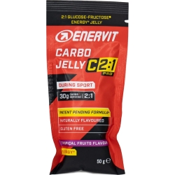 Carbo Jelly C2:1PRO - Gelatina energetica Gusto Tropical Fruits 50 g