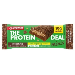 The Protein Deal Crunchy minis - Barretta proteica al cioccolato al latte e nocciole 33 g