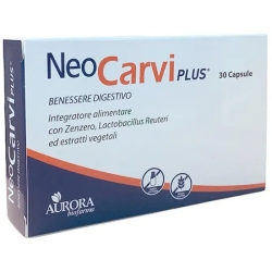 Neocarvi Plus 30 Capsule - Integratore per La Funzione Digestiva