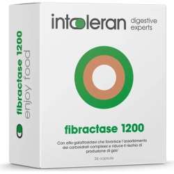 Fibractase Forte 36 Capsule - Integratore Per La Funzione Digestiva