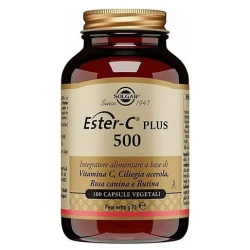Solgar Ester C Plus 500 - Integratore Immunostimolante 100 Capsule