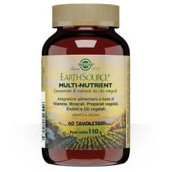 Solgar Earth Source Multi-Nutrient 60 Tavolette - Integratore multivitaminico