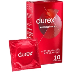 Supersottile - 10 preservativi Vestibilità Regular