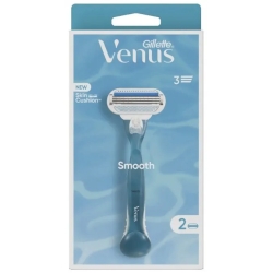 GILLETTE Venus Smooth - 1 Rasoio Manuale + 2 Ricariche