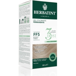3 Dosi - Gel Colorante Permanente 300 Ml - FF5 Biondo Sabbia
