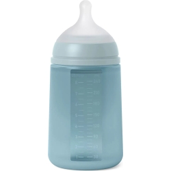 Suavinex Selection Colour Essence 3M+ - Biberon In Silicone 240 Ml - Acqua