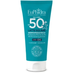 EUPHIDRA Crema Solare Bambini 50+ SPF Latte Dermopediatrico Protezione Molto Alta 50 ml