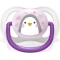 Avent Ultra Air Animals 0-6 M+ - 2 Succhietti In Silicone - Pinguino/Uccello