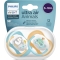 Avent Ultra Air Animals 6-18 M+ - 2 Succhietti In Silicone - Pinguino/Tartaruga