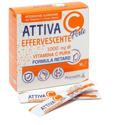 Attiva C Forte Effervescente 30 Stick - integratore immunostimolante