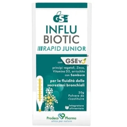 Gse Influbiotic Rapid Junior Polvere 20 g - Integratore per le vie respiratorie
