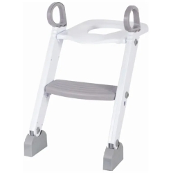 Riduttore Per Wc Con Scaletta - Grigio