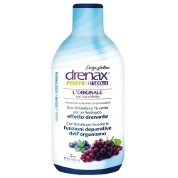 Drenax Forte Uva & Mirtillo 500 Ml - Integratore drenante