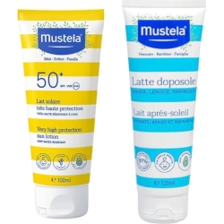 Mustela Special Kit - Latte Solare SPF 50+ Protezione Molto Alta 100 ml + Latte Doposole 125 ml