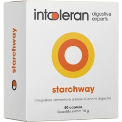 Starchway 50 capsule - Integratore a base di enzimi digestivi