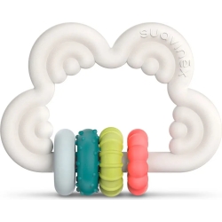 Suavinex Anello dentizione in silicone Step 3 - Nuvola bianca +6M