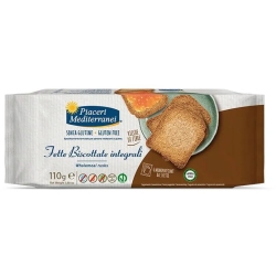 Fette biscottate integrali senza glutine 110 g