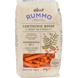 Lenticchie rosse e riso integrale - Maccheroncelli senza glutine n.7