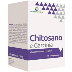 Chitosano e Garcinia 120 Compresse - Integratore per l'equilibrio del peso corporeo