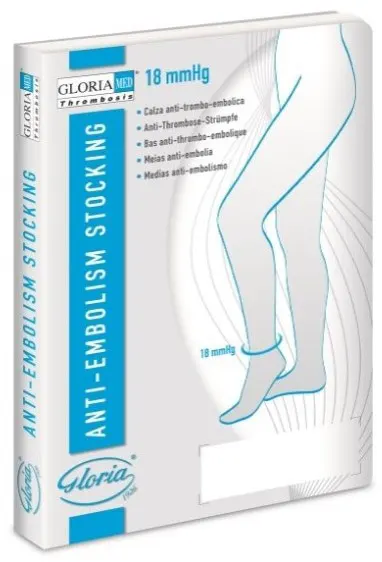 Gloria Med Thrombosis Anti-Embolism Stocking - Calza Corta Autoreggente - Taglia L