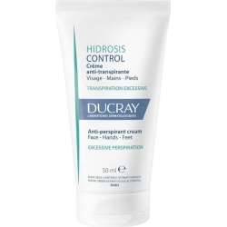 Ducray Hidrosis Control - Crema anti-traspirante viso, mani e piedi 50 ml