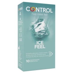 Control Ice Feel - 10 Preservativi rinfrescanti