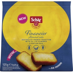 Financier - 4 merendine senza glutine