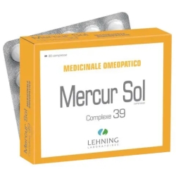 Mercur Sol Complexe 39 - Farmaco Omeopatico 80 Compresse