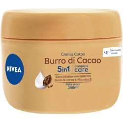 Nivea Burro Di Cacao 5In1 - Crema Corpo Per Pelle Secca 250 ml