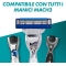 GILLETTE Mach3 Turbo - 5 Lamette Per Rasoio Manuale