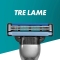 GILLETTE Mach3 - 5 Lamette Per Rasoio Manuale