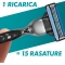 GILLETTE Mach3 - 5 Lamette Per Rasoio Manuale