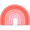 Suavinex Arcobaleno Rosa - massaggiagengive