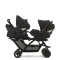 Stadium Duo - Passeggino gemellare - Titanium