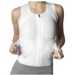 Dualsan Linea Ortopedica - K1 Posture Keeper - Richiamo Dinamico Dorsale Donna Cod.2254 - Taglia 3 Bianco